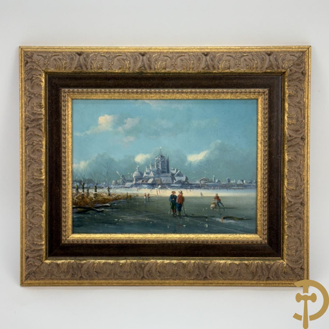 Onleesbaar getekend links onder (Ron...) 