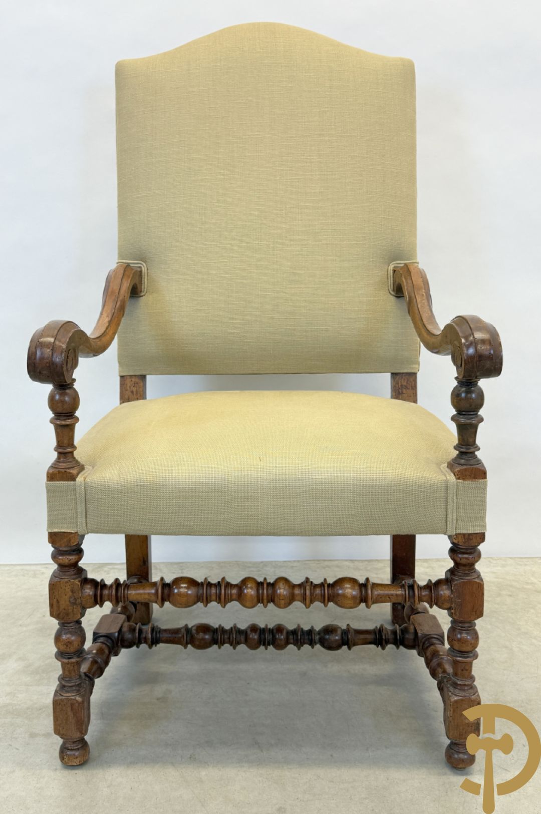 Paar notelaren Louis XVIII armzetels