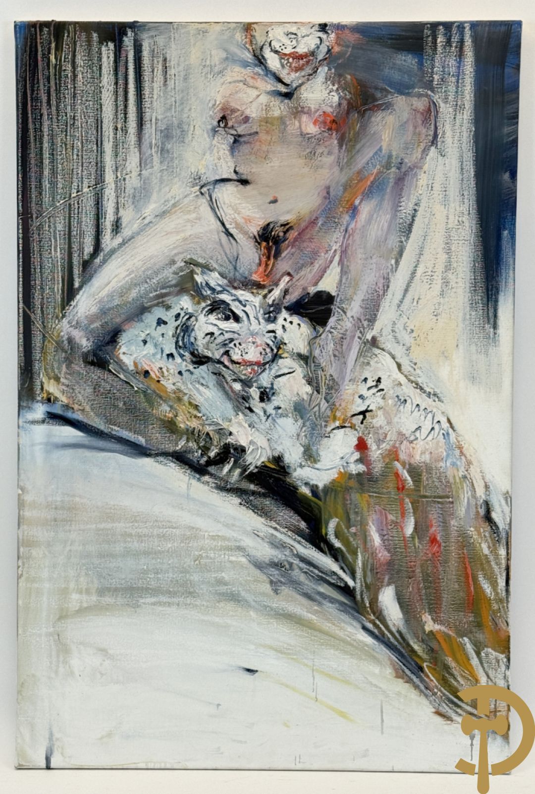 BOUTTENS Philippe getekend verso en gedateerd 2002 