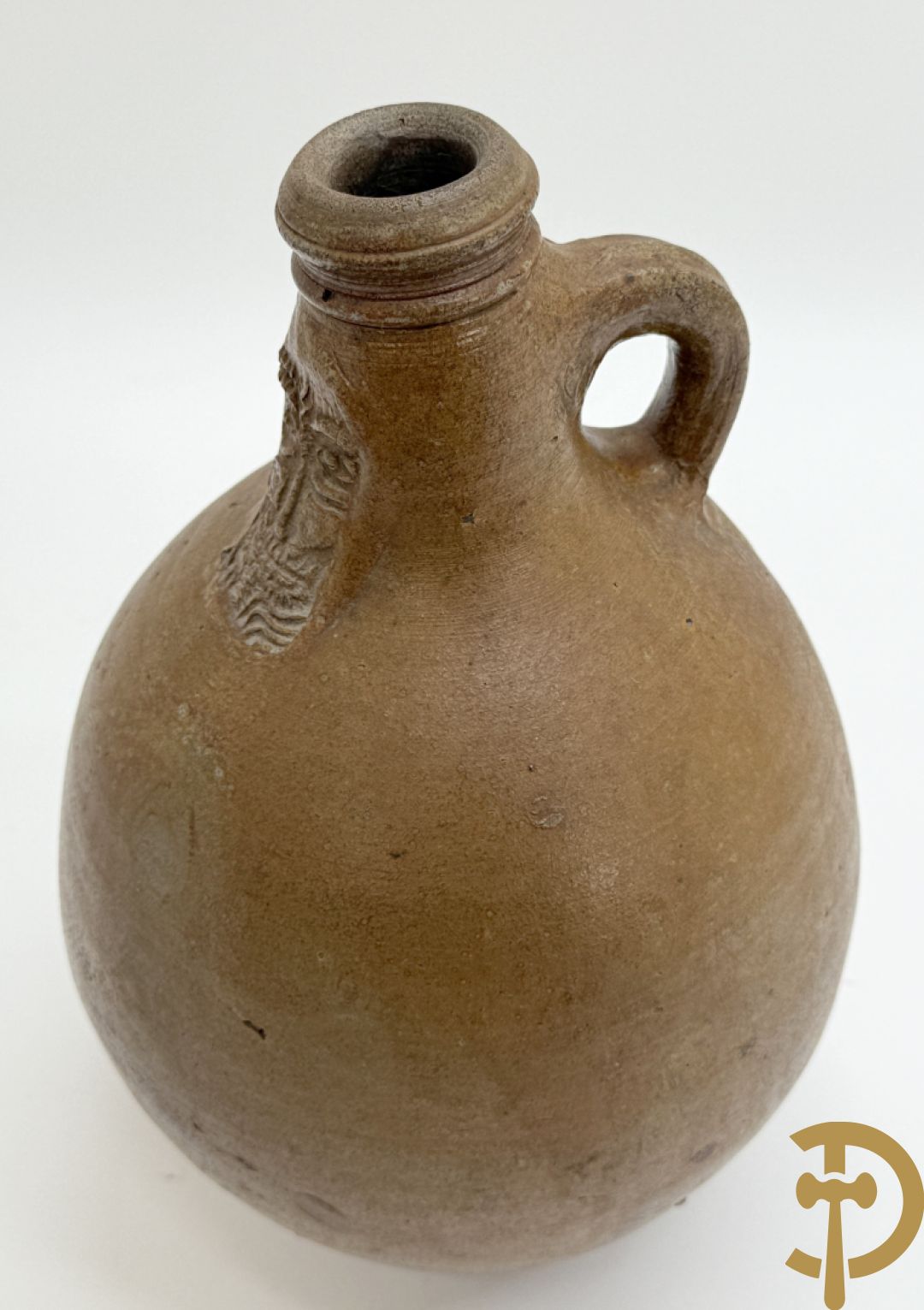 Antieke baardmankruik, Frechen, 18e