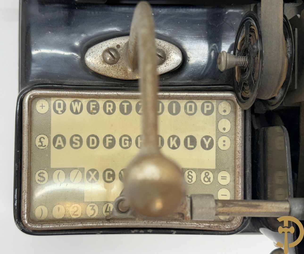 Typmachine uit de jaren 1920 / 30, Mignon model 4 AEG Technotype