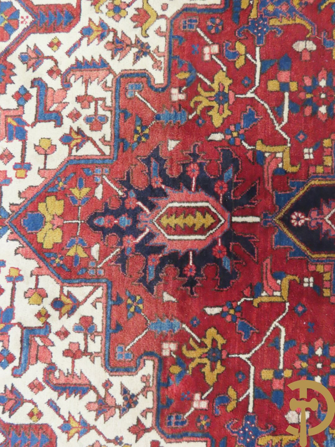 Oosters handgeknoopt tapijt Heriz