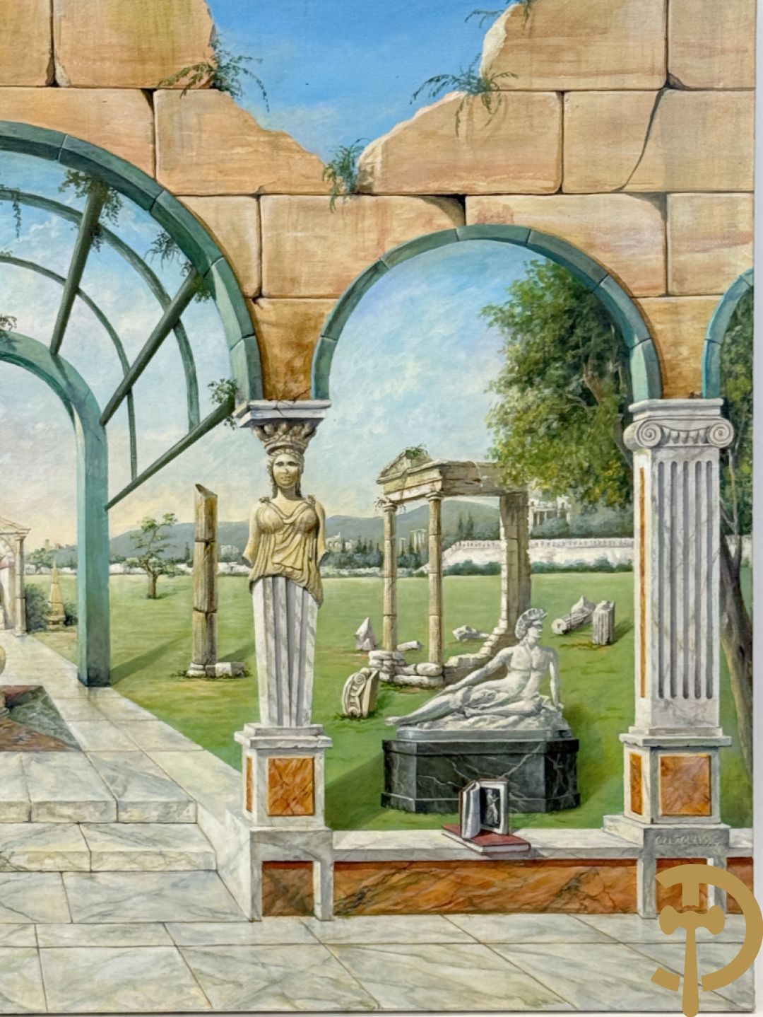 CALZOLAIO F. getekend 