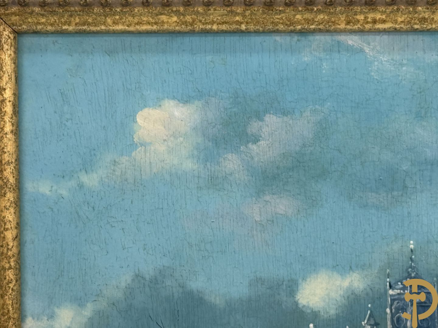 Onleesbaar getekend links onder (Ron...) 