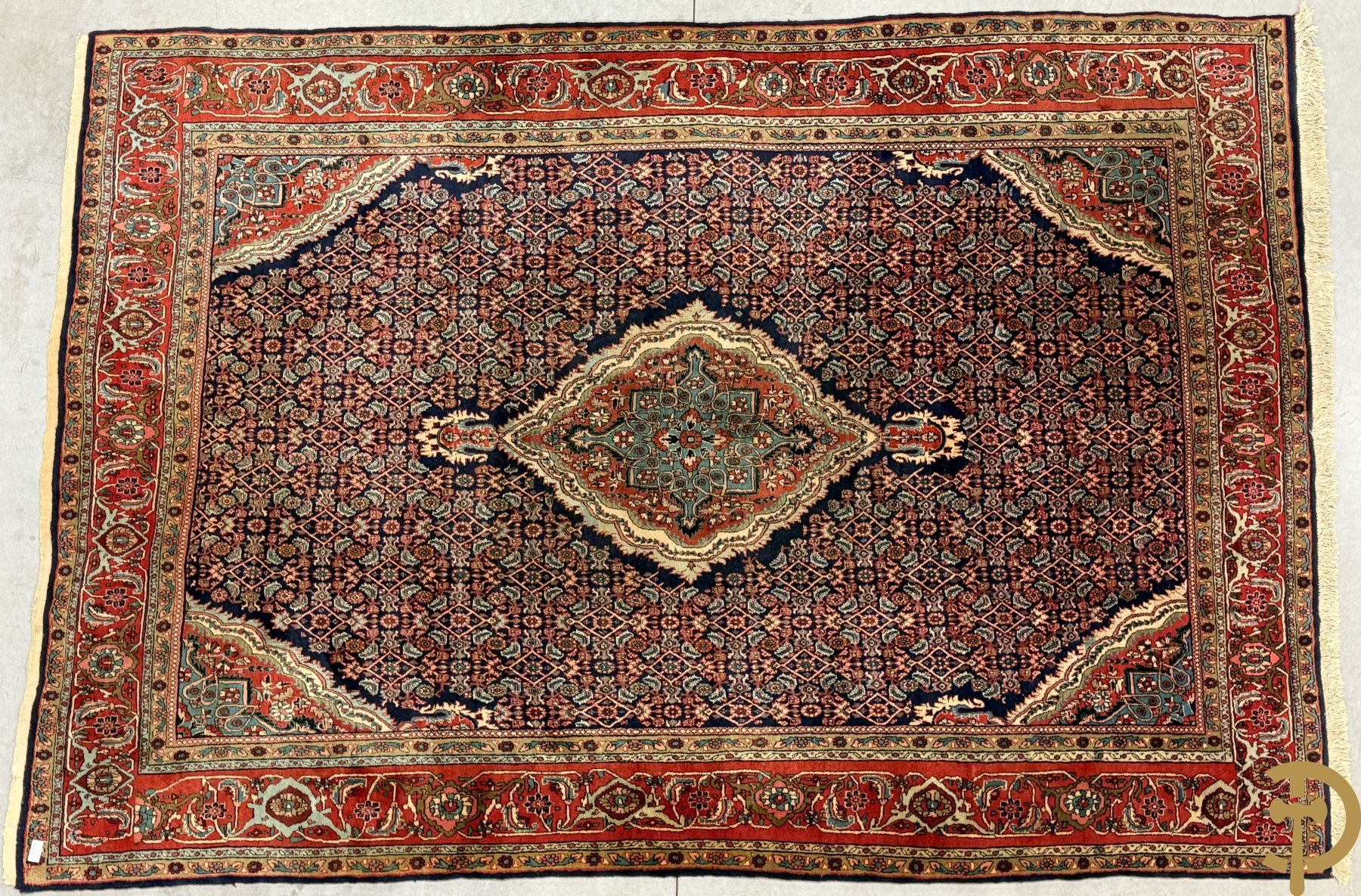 Oosters handgeknoopt tapijt Bidjar