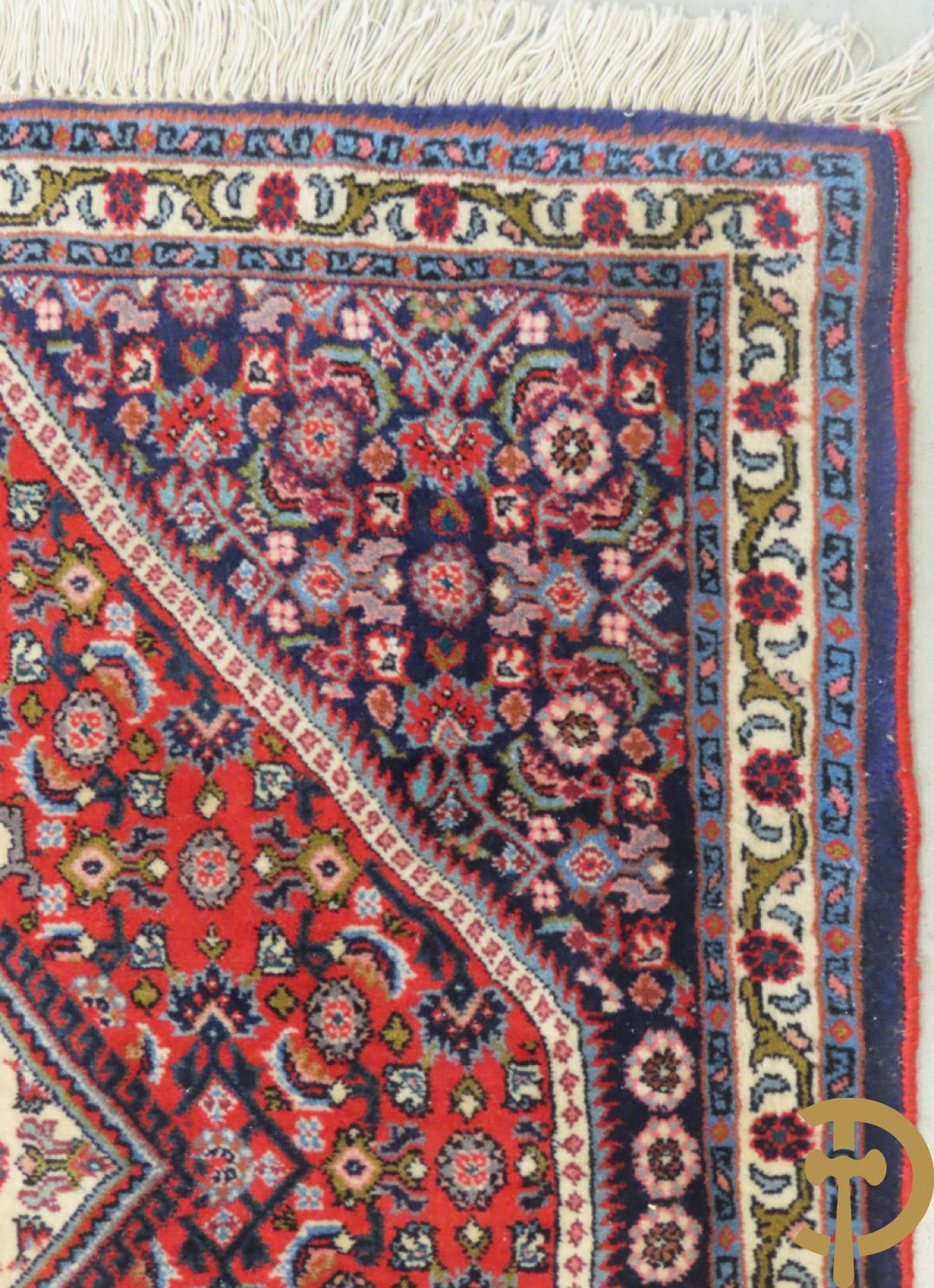 Vijf oosterse handgeknoopte tapijten