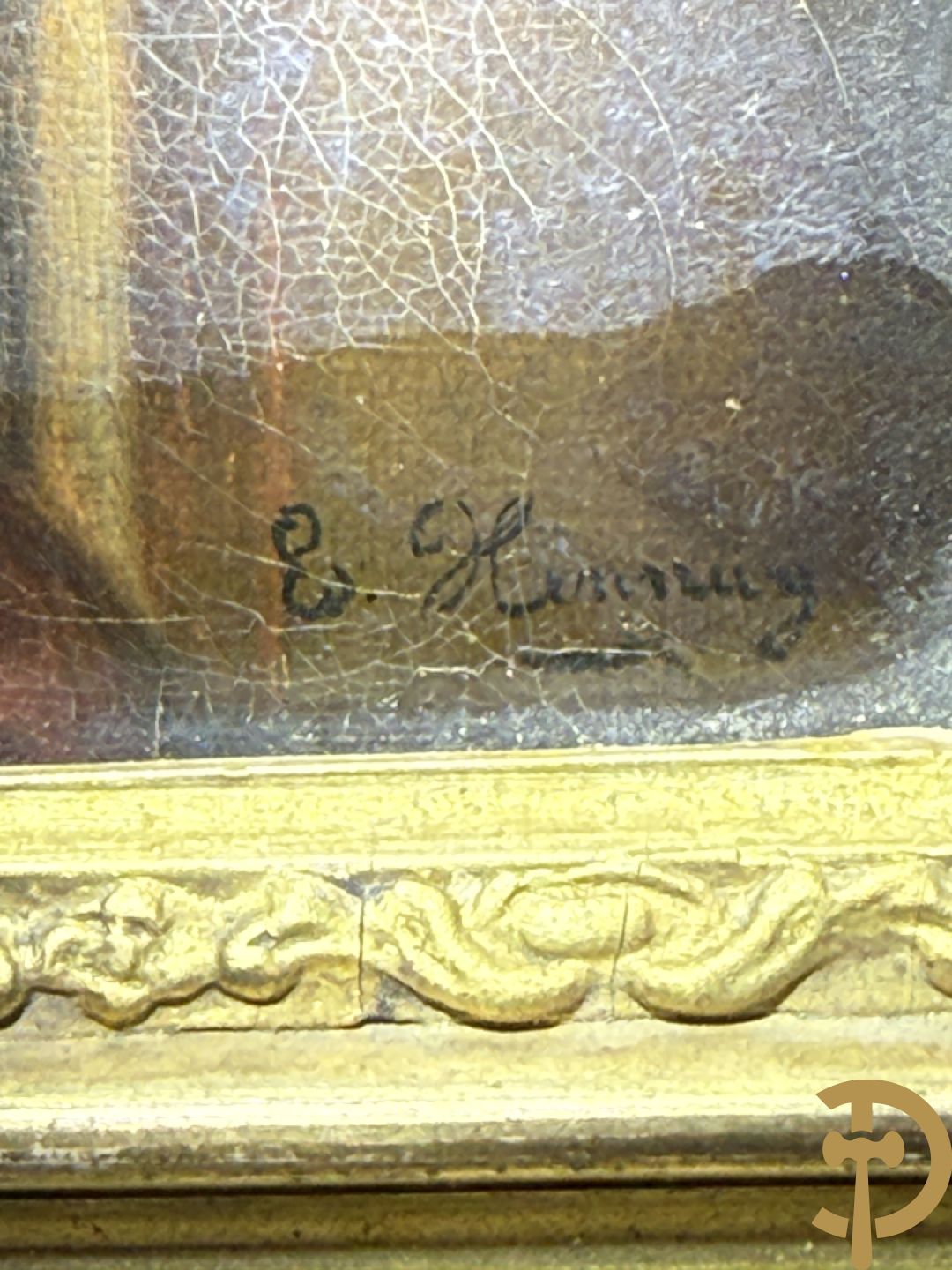 HENNIG E. getekend rechts ? 