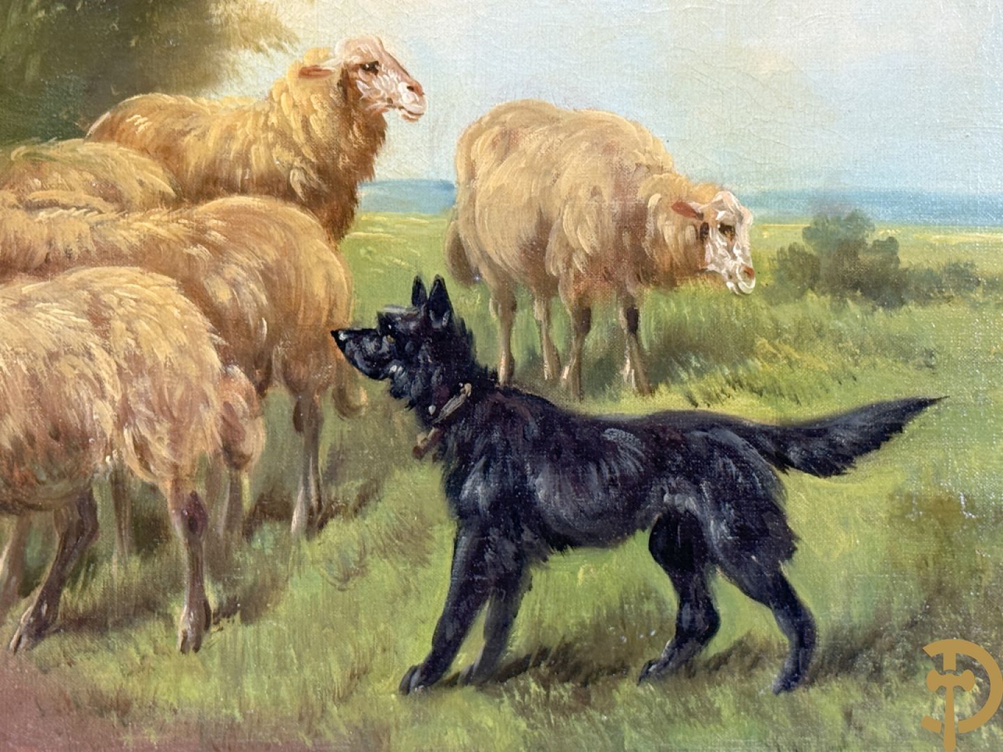 SCHOUTEN P. getekend 