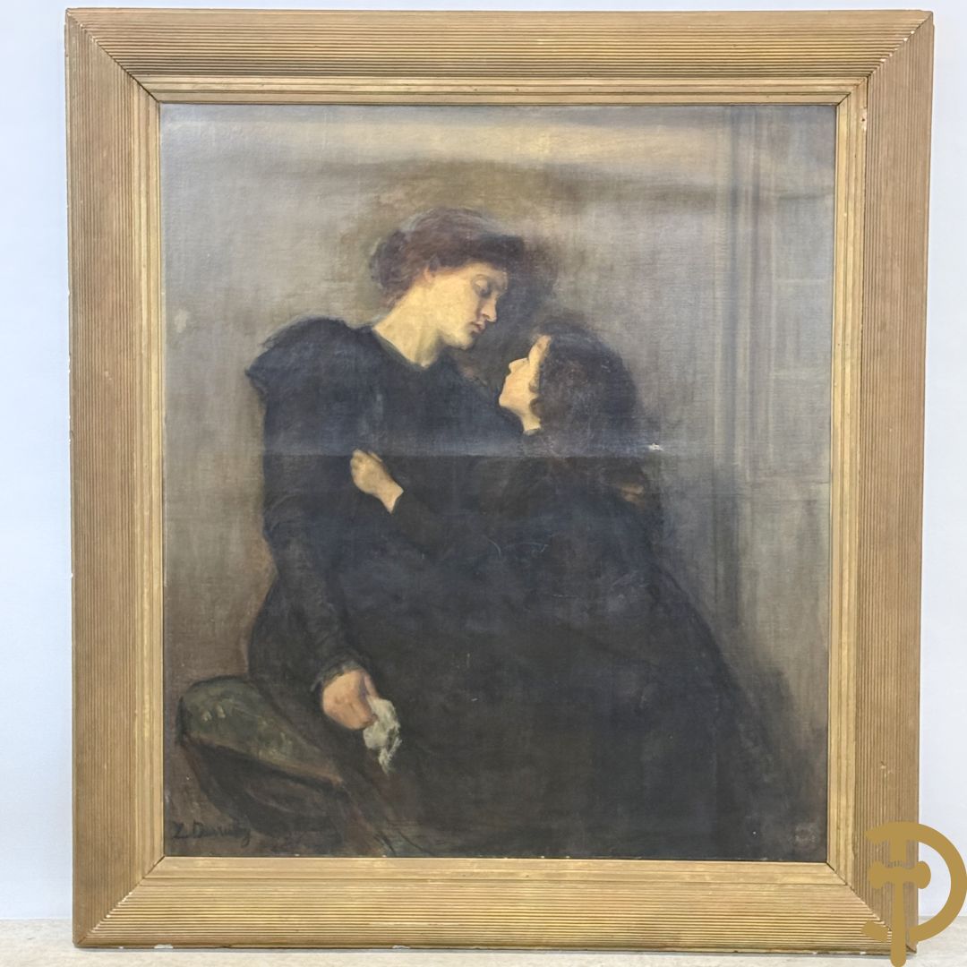 Onleesbaar getekend (Z. Du..w...tsy) 