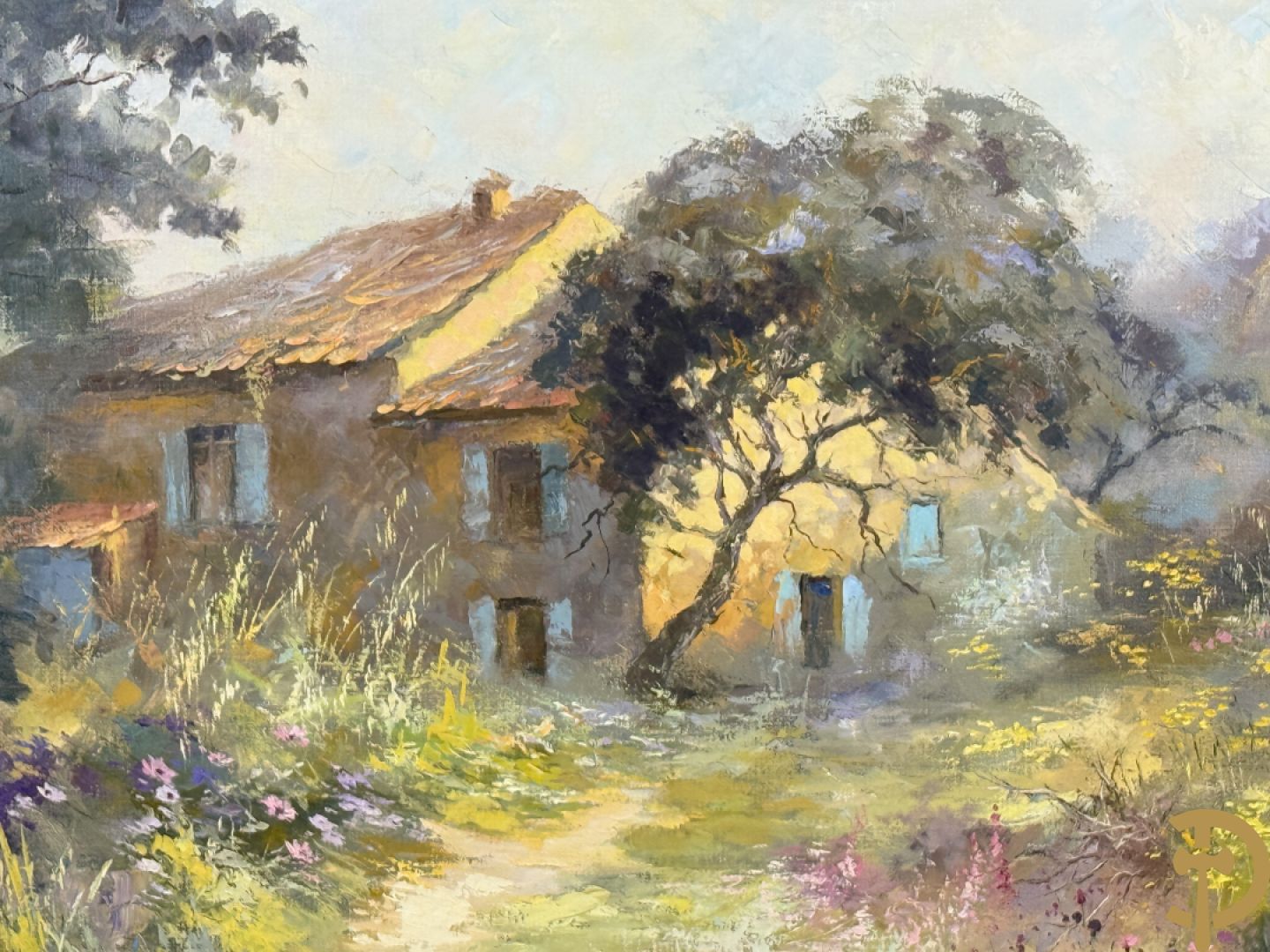 MESSELY P. getekend en verso gedateerd 