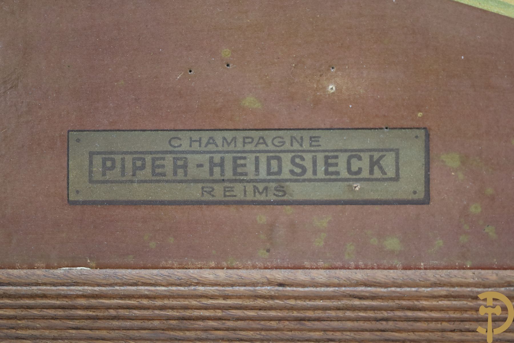 Oude affiche van Piper Heidsieck, Imp. Camis-Paris