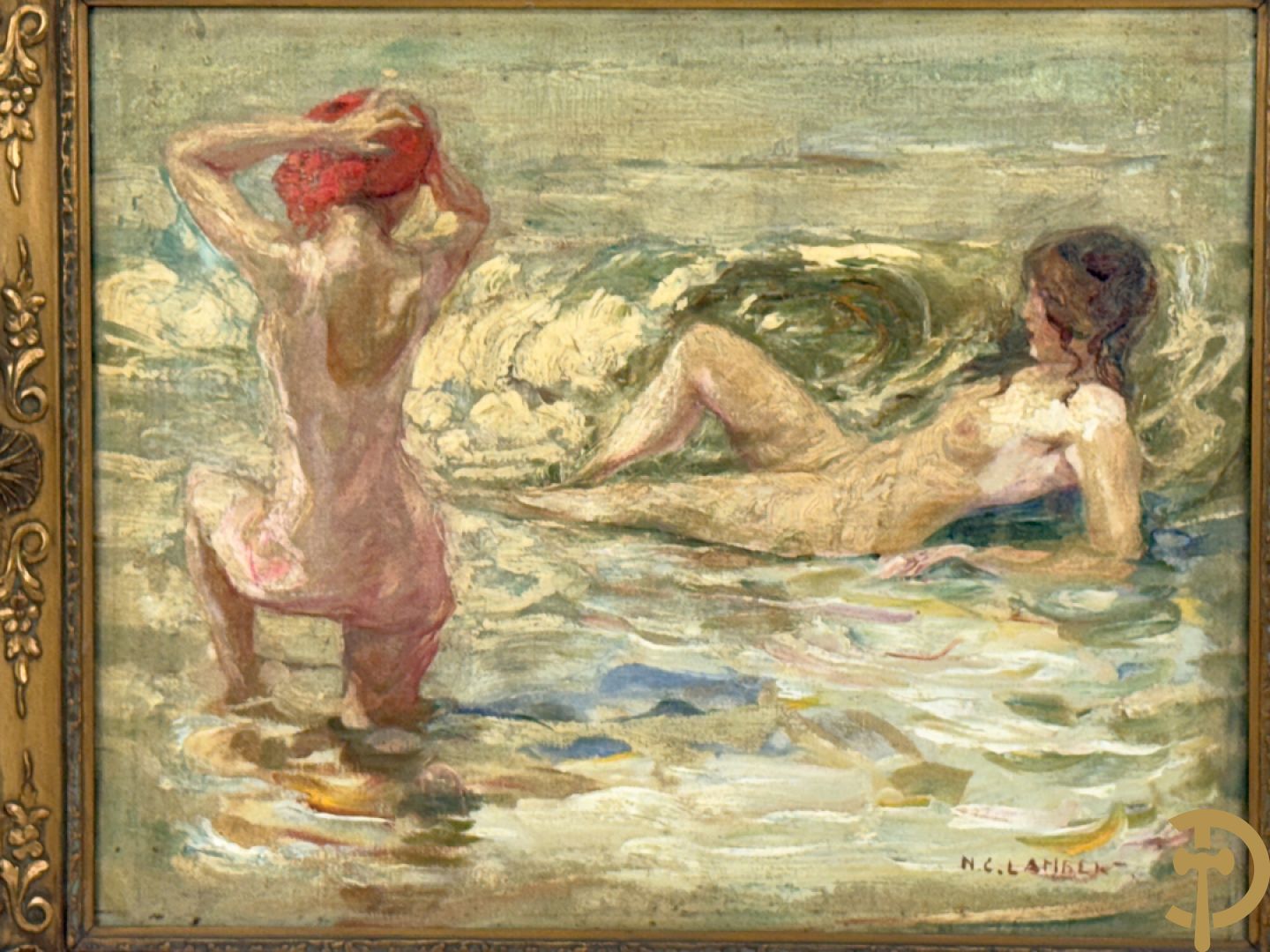 LAMBERT N.C. (Nicolas Camille) getekend 