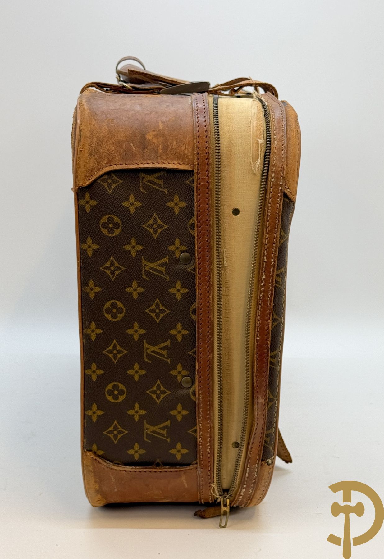 Lederen valies Louis Vuitton