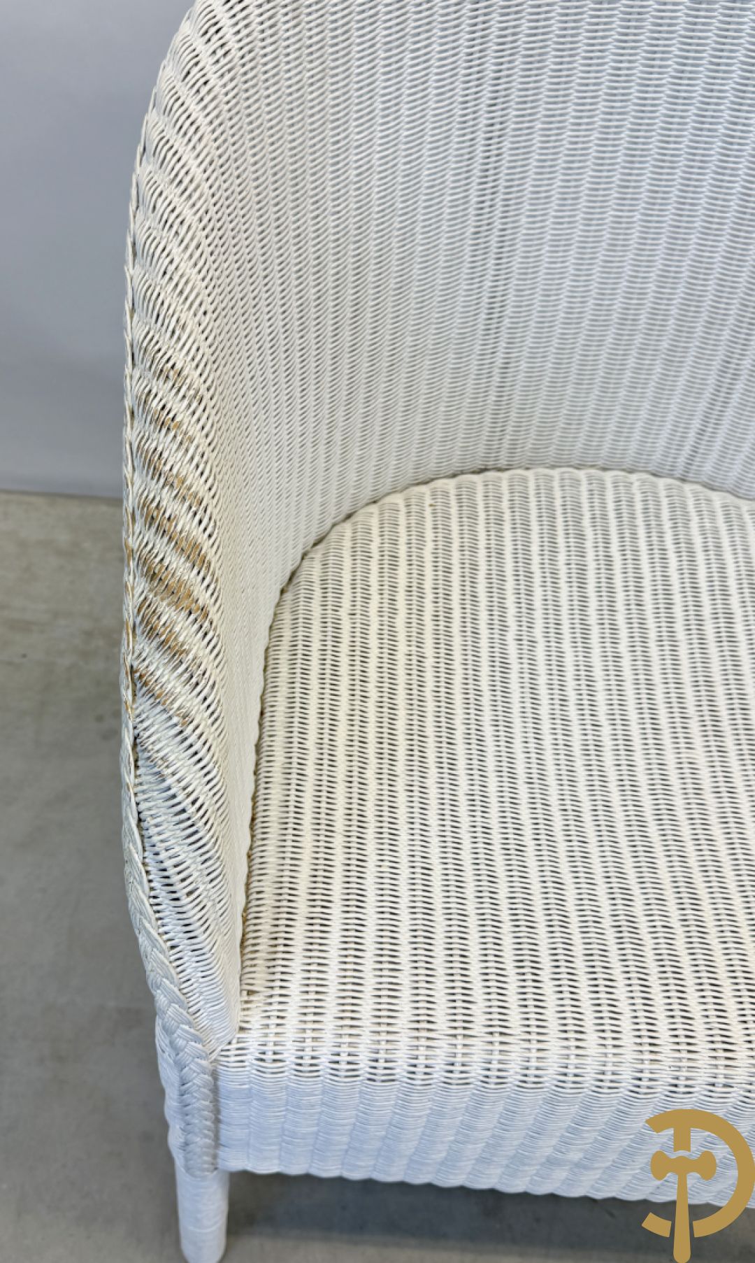 Vier gevlochten Lloyd Loom armzetels van Vincent Sheppard