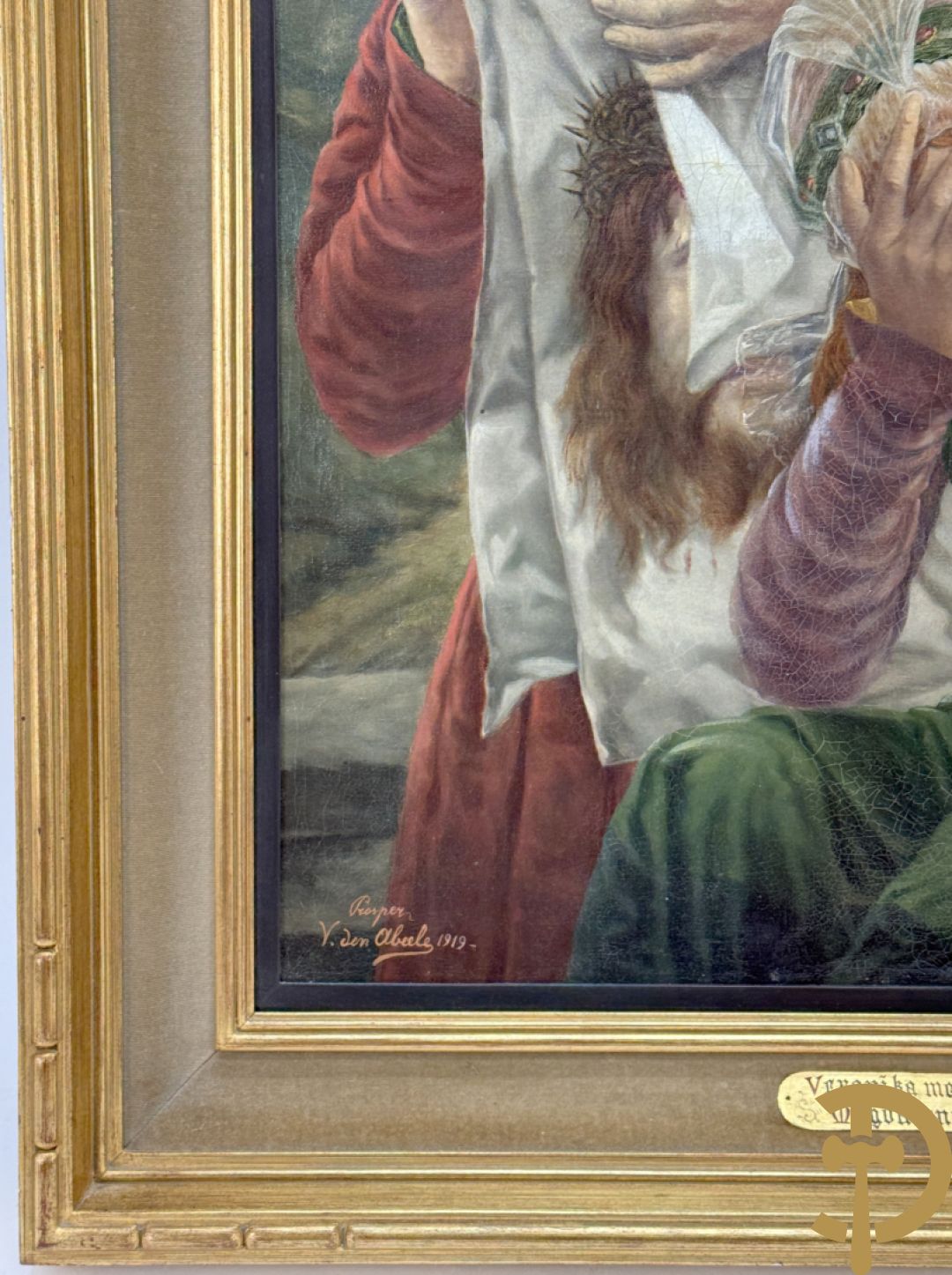 V.DEN ABEELE Prosper getekend 1919 