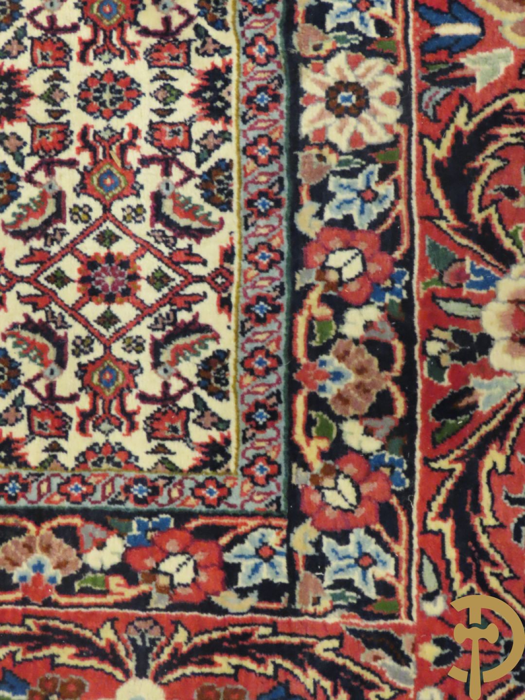 Oosters handgeknoopt tapijt Bidjar