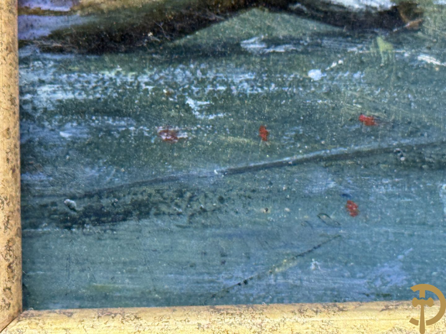 Onleesbaar getekend links onder (Ron...) 