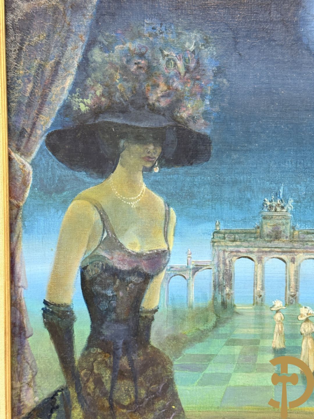 DE VILLEROUX A. getekend 