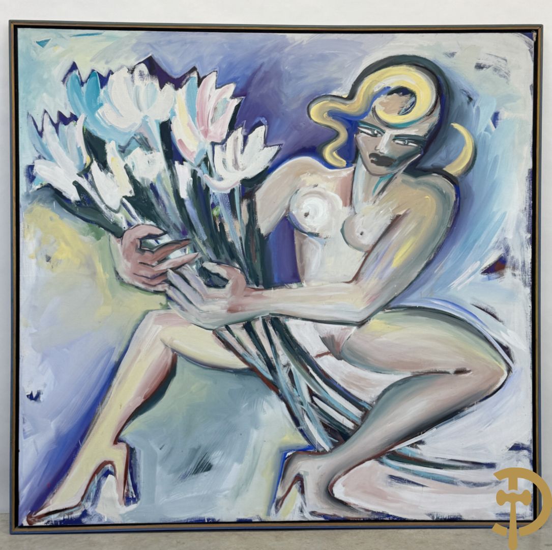 BACH Elvira 1986 getekend verso 