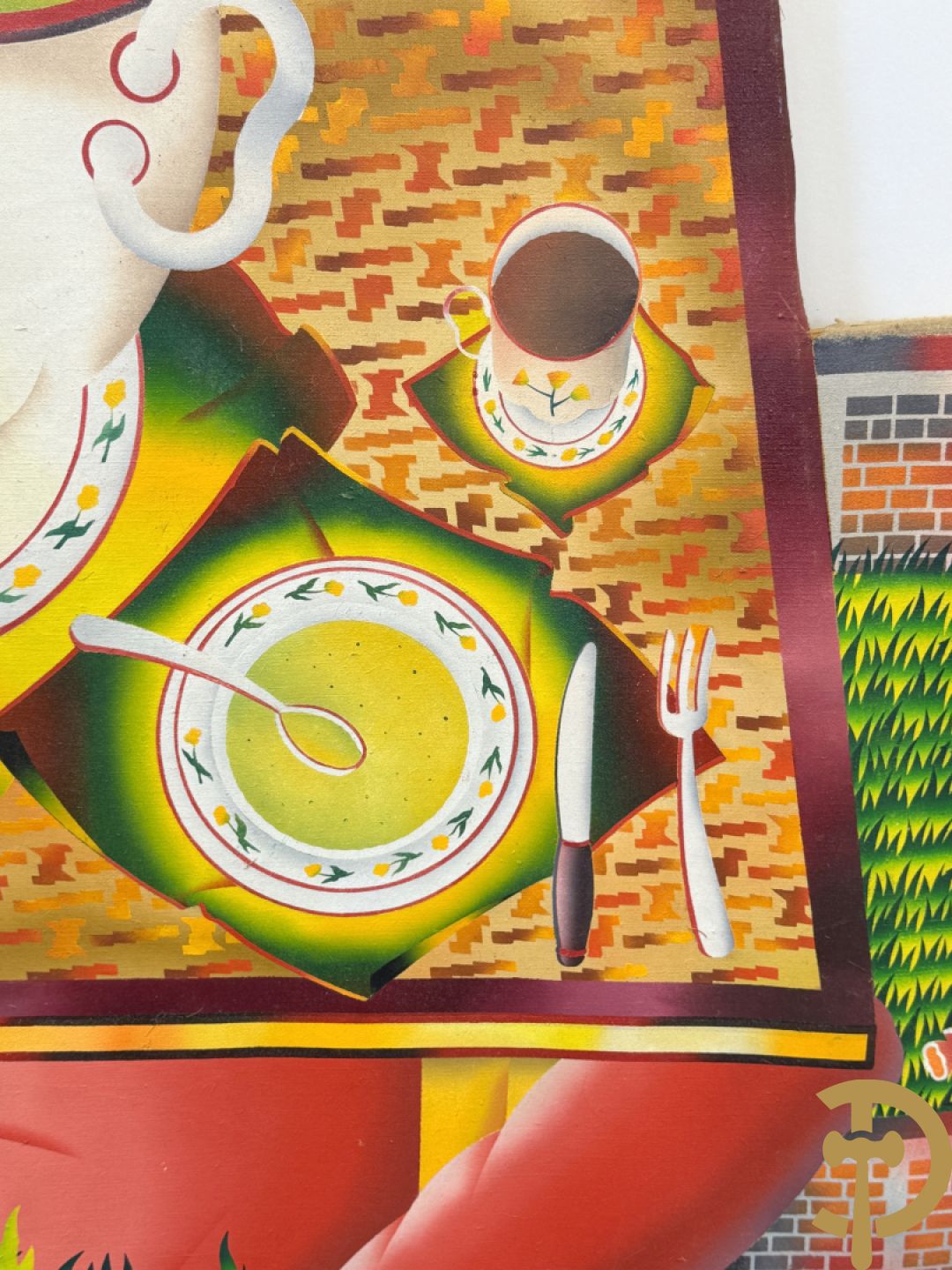 VAN DAELE Nico getekend verso 1981 