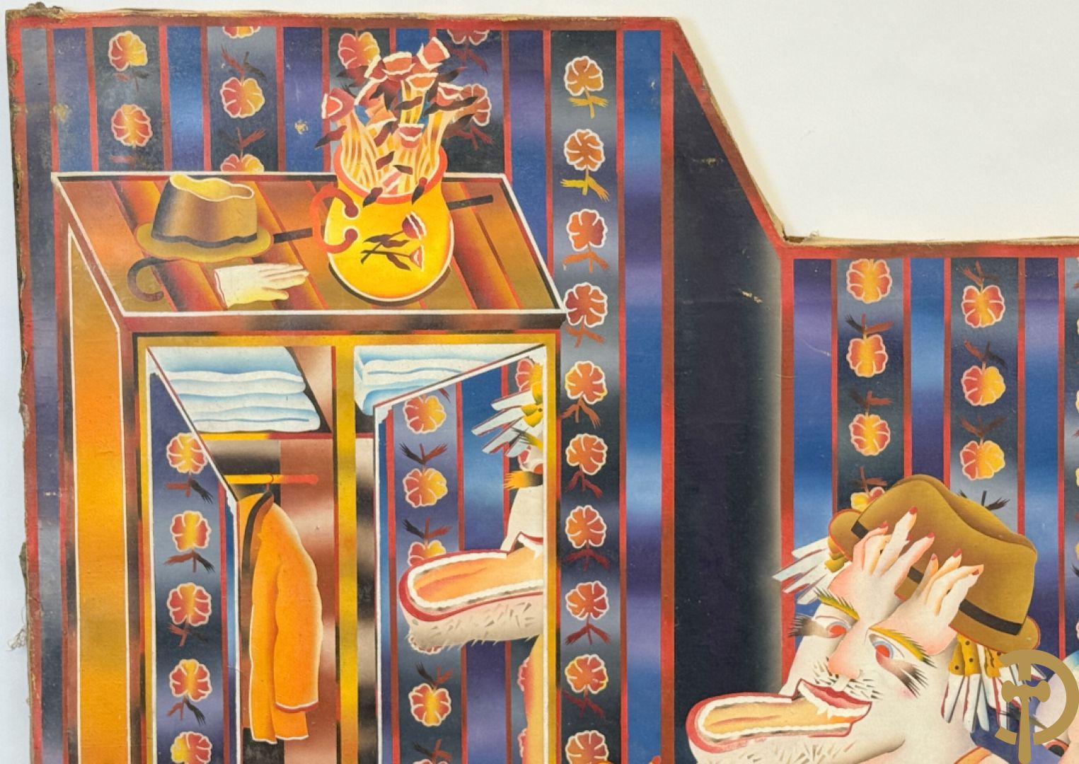 VAN DAELE Nico getekend verso 1981 