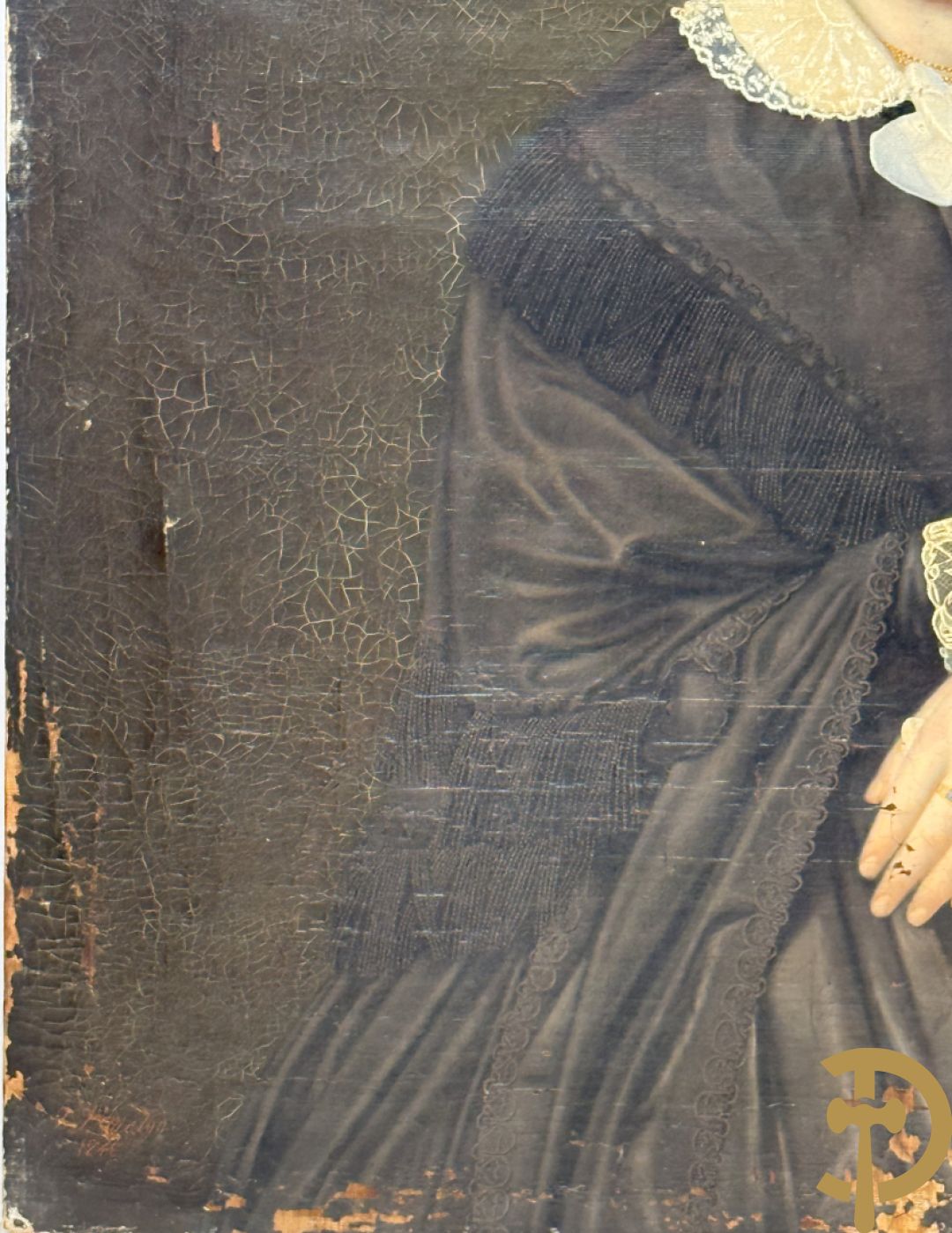 MALIJN J. getekend 1848 