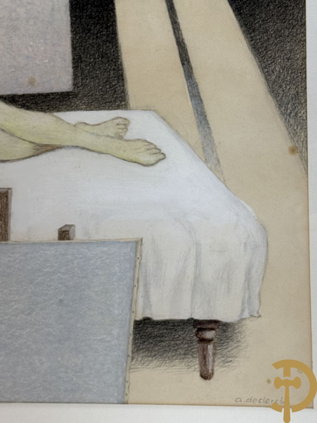 DECLERCK A. getekend (Antoon) 