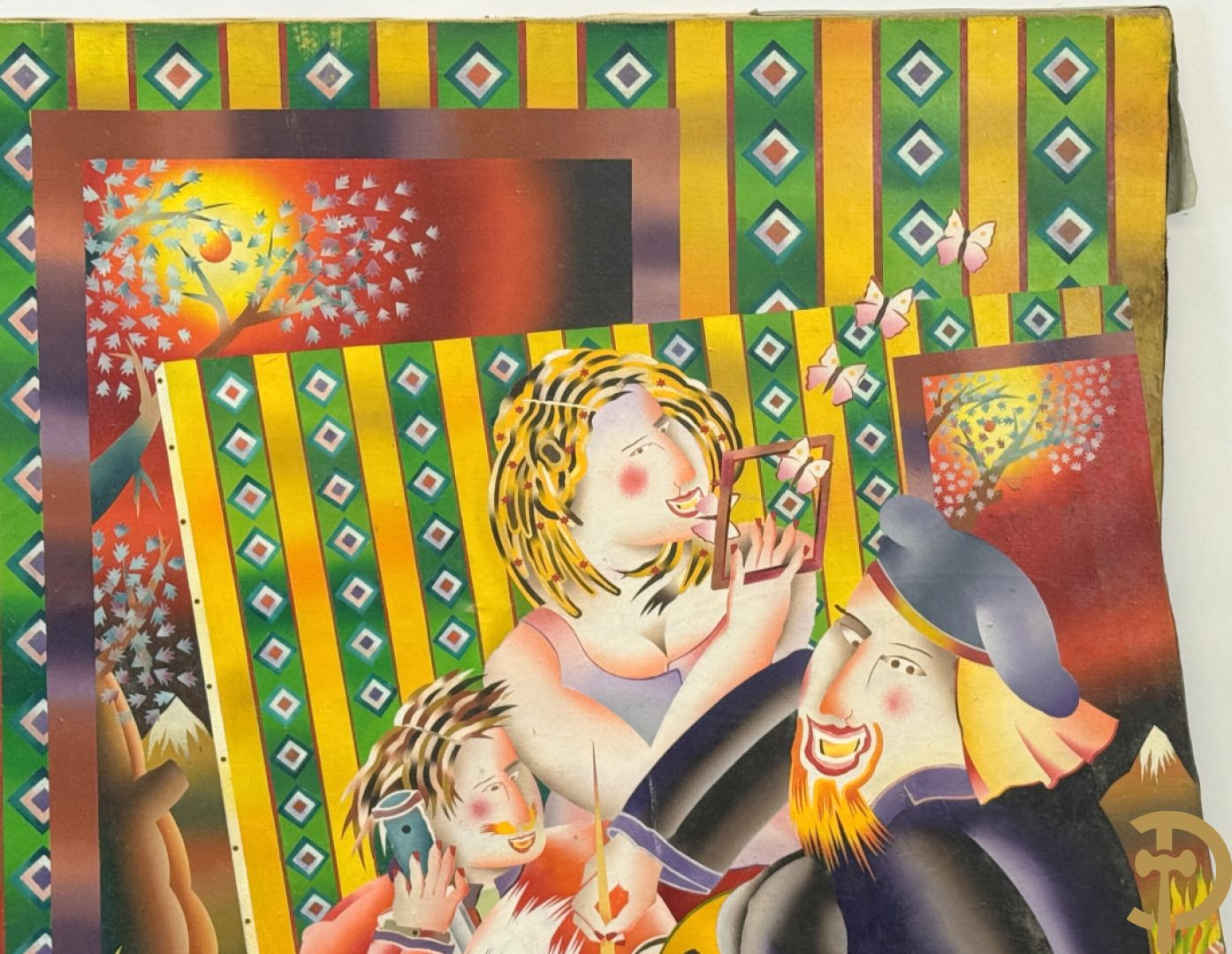 VAN DAELE Nico getekend verso 1983 