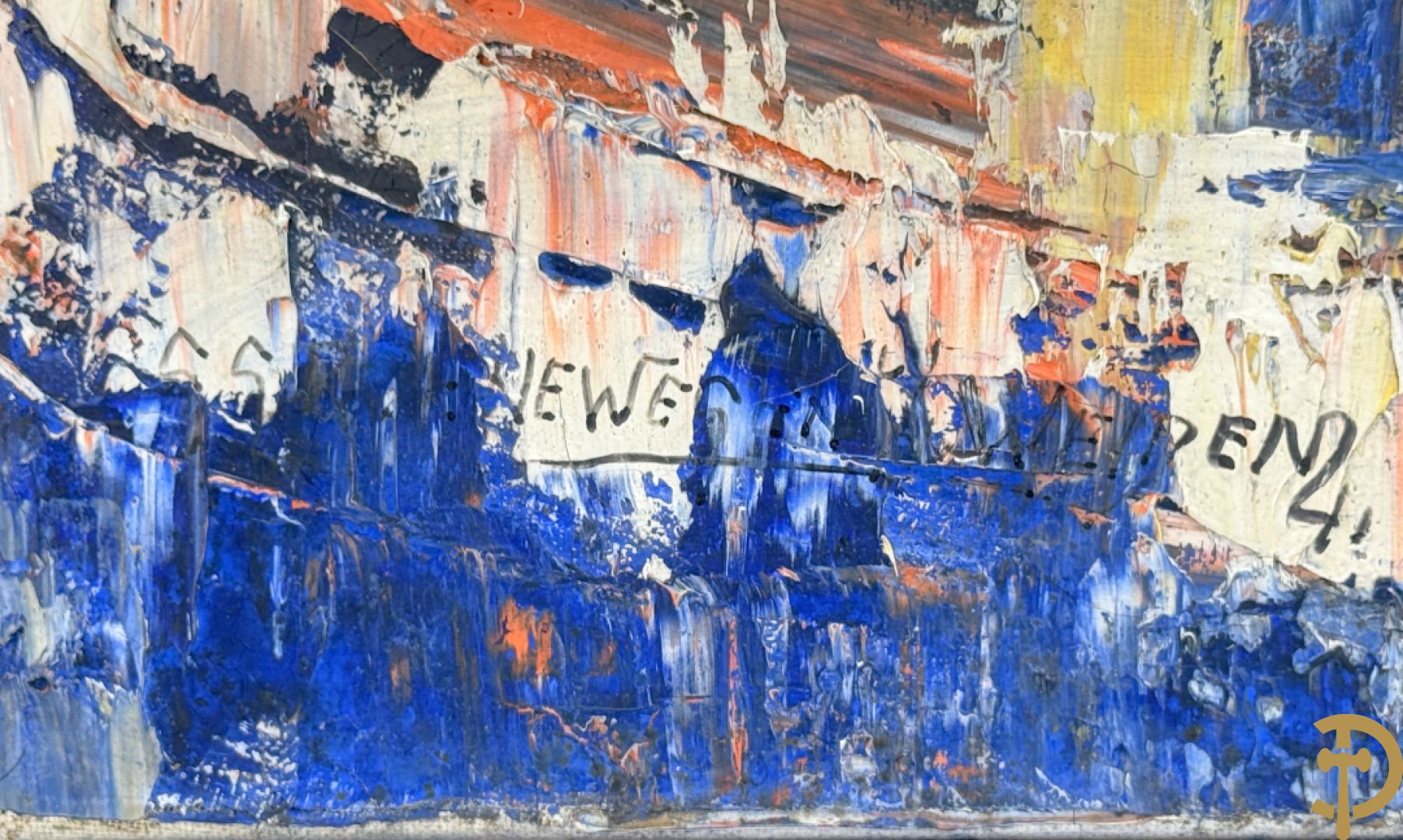 VAN STEENWEGEN getekend 