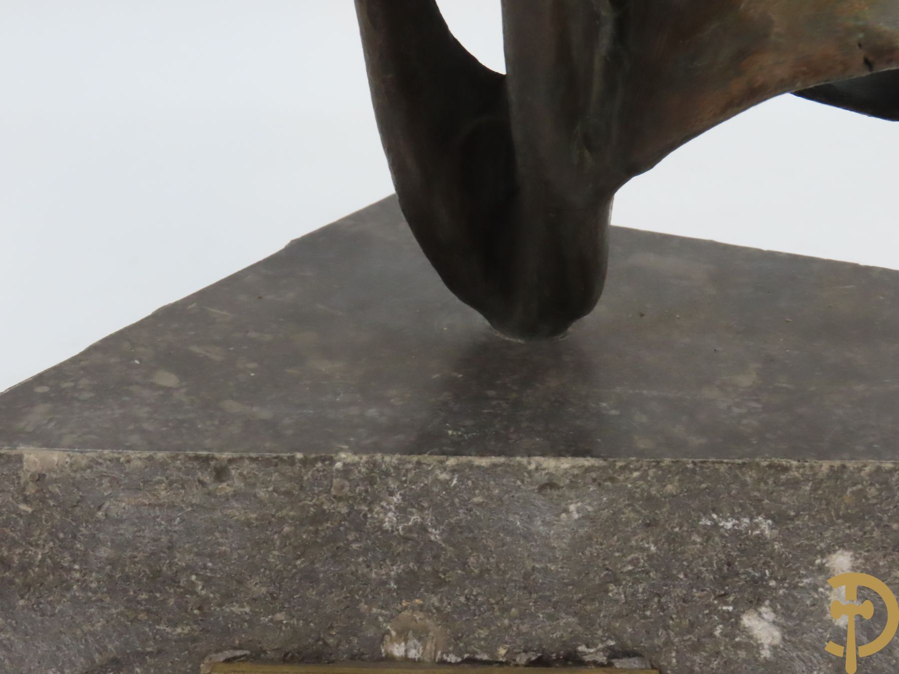 LAMPENS Mark gemerkt met naamplaatje onderaan 