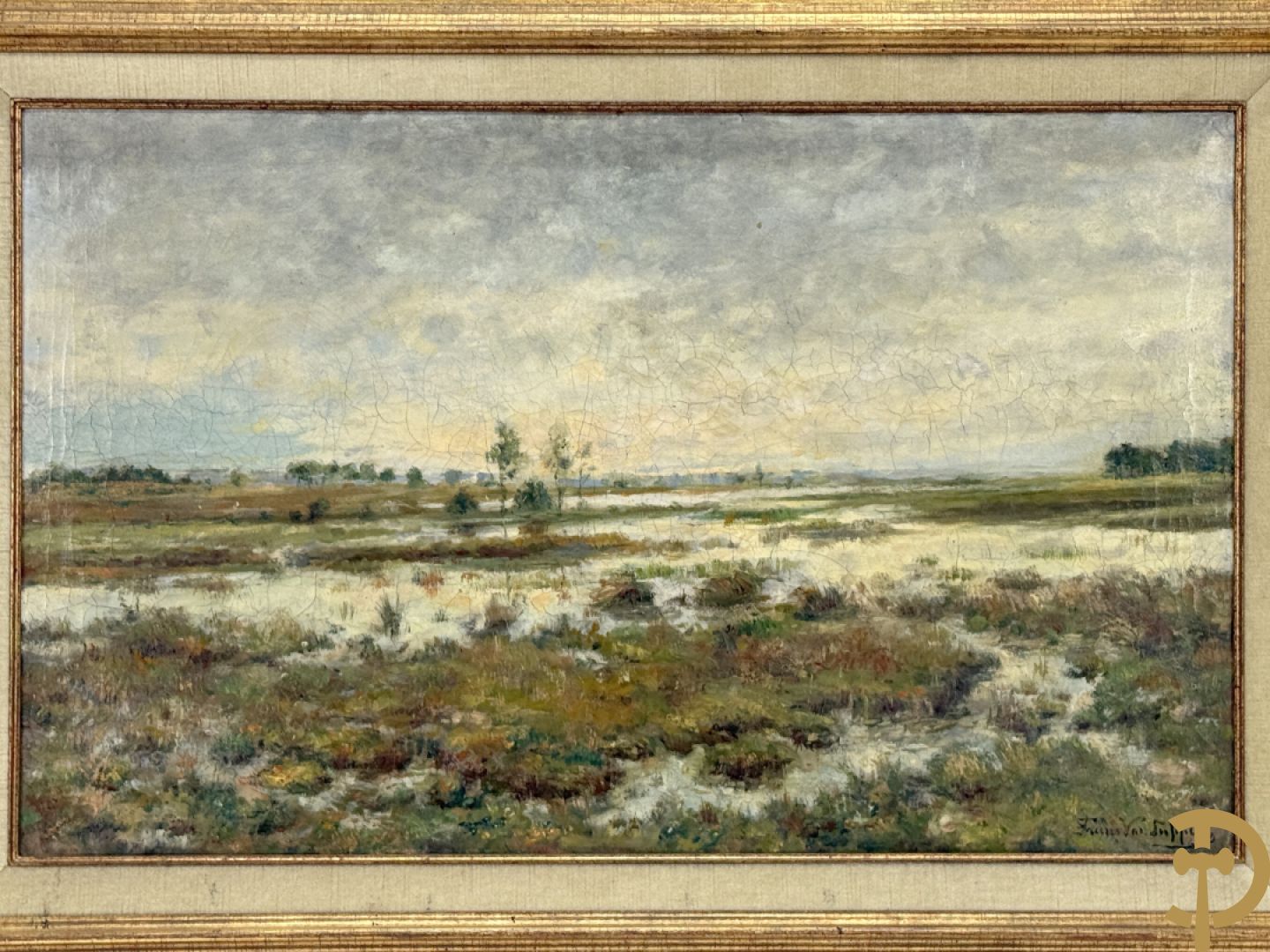 VAN LUPPEN Frans getekend 