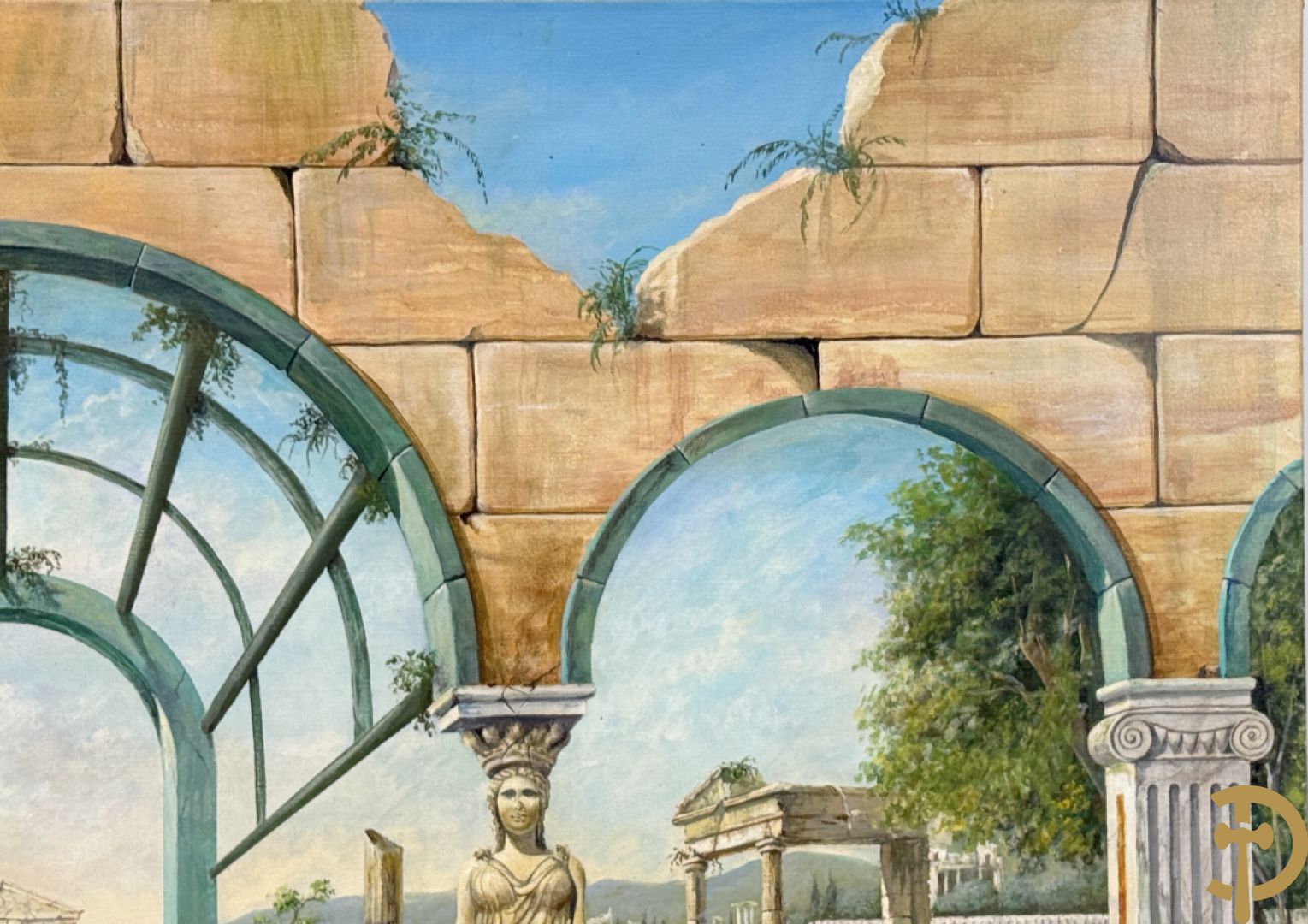 CALZOLAIO F. getekend 