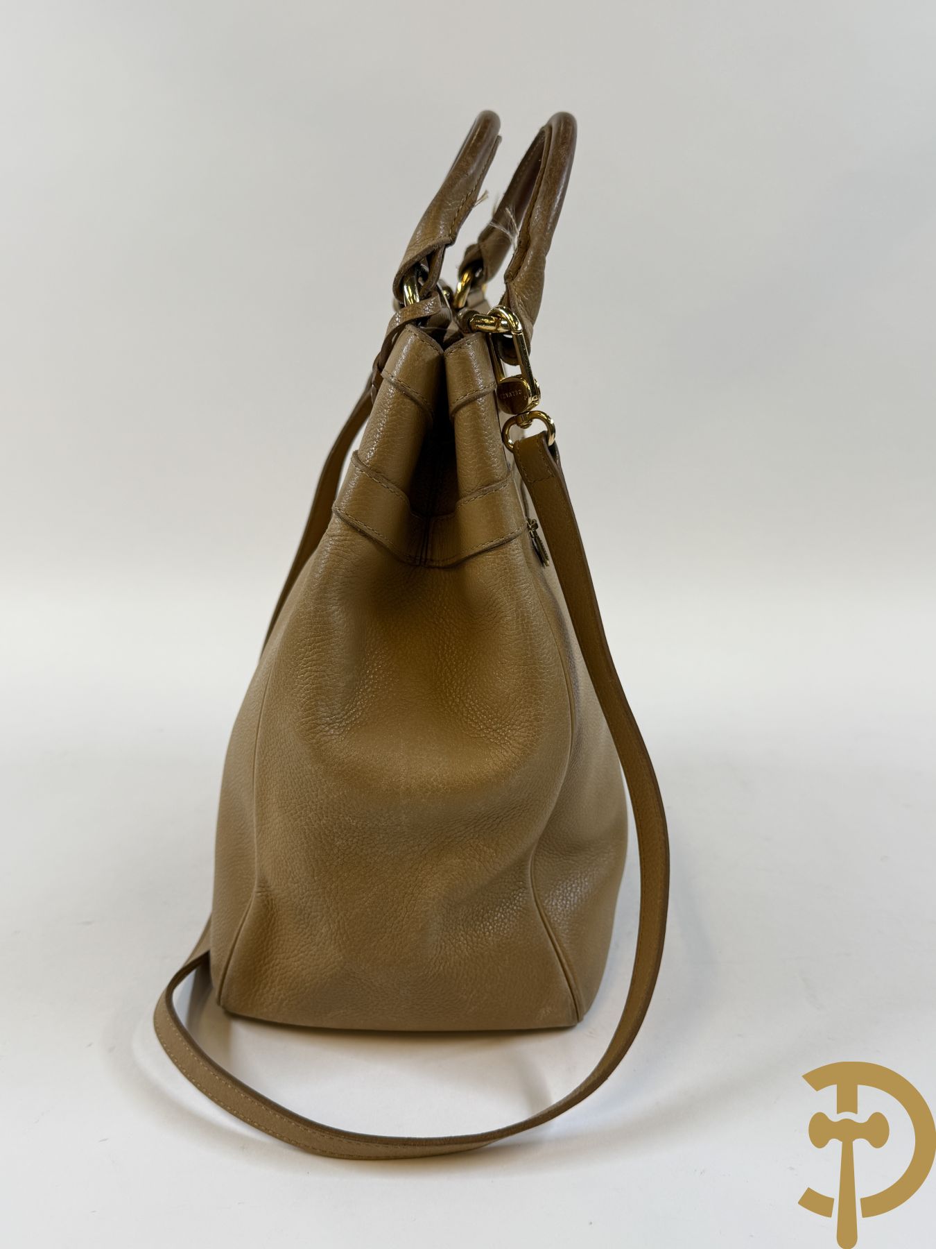 Lederen handtas Delvaux