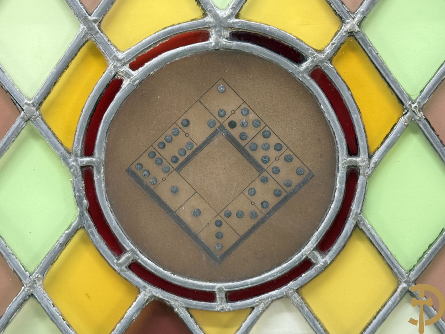 Twaalf loodramen met afbeeldingen van volksspelen