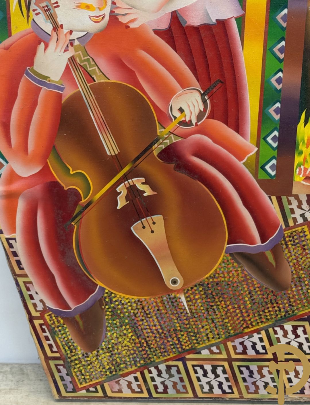 VAN DAELE Nico getekend verso 1983 