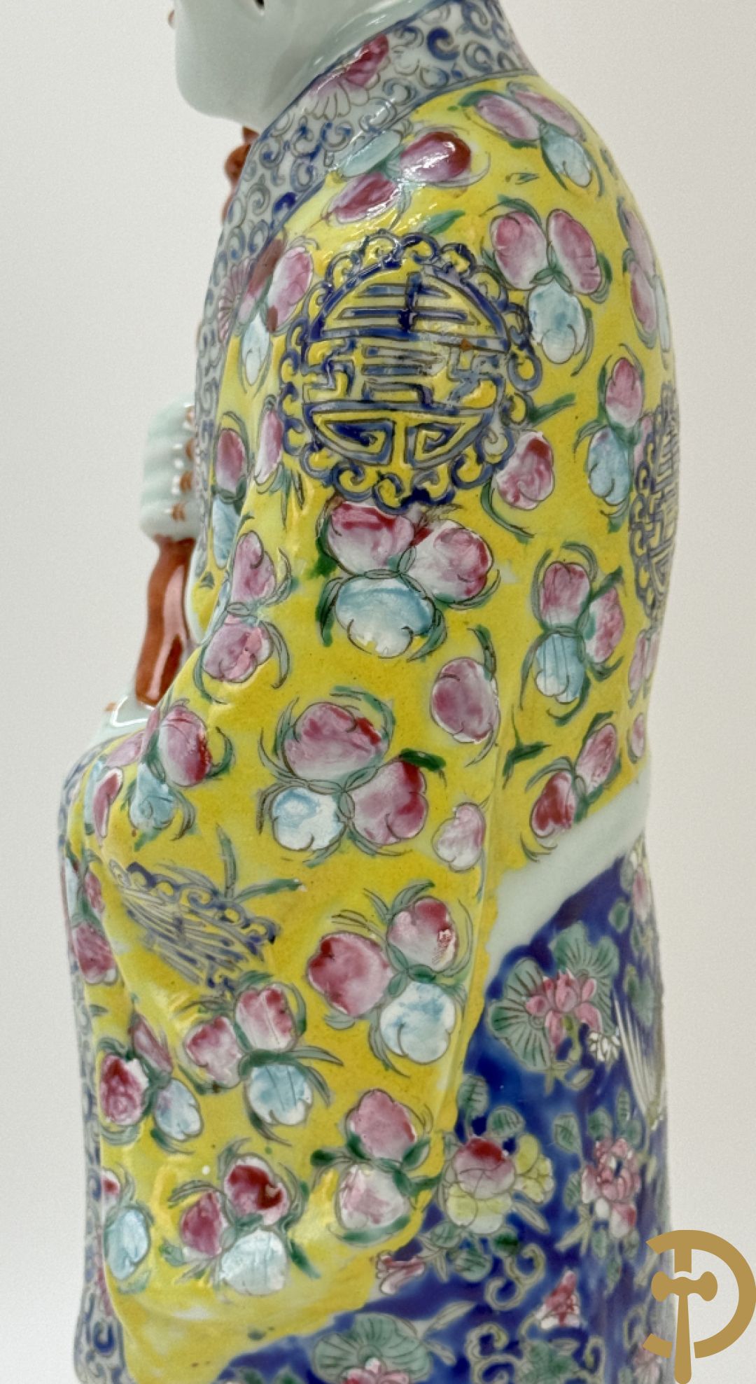 Chinese porseleinen handgekleurde wijsgeer