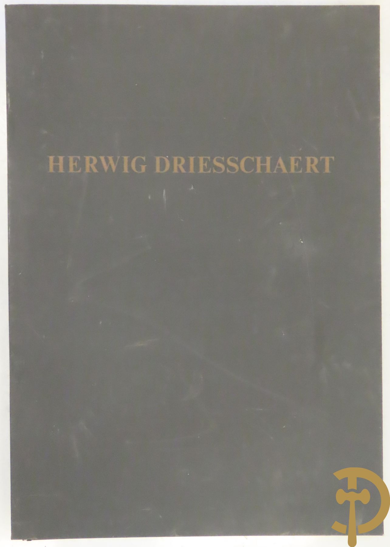 DRIESSCHAERT H. get. Kunstmap met 15 lithografieën met inleidend woord van Gaby Gyselen + bijhorend mapje van Janssens Farmaceutica uitgegeven in maart 