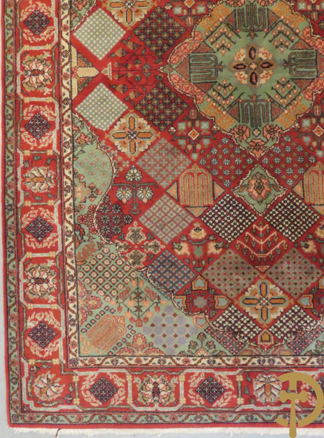 Oosters handgeknoopt tapijt Hamadan