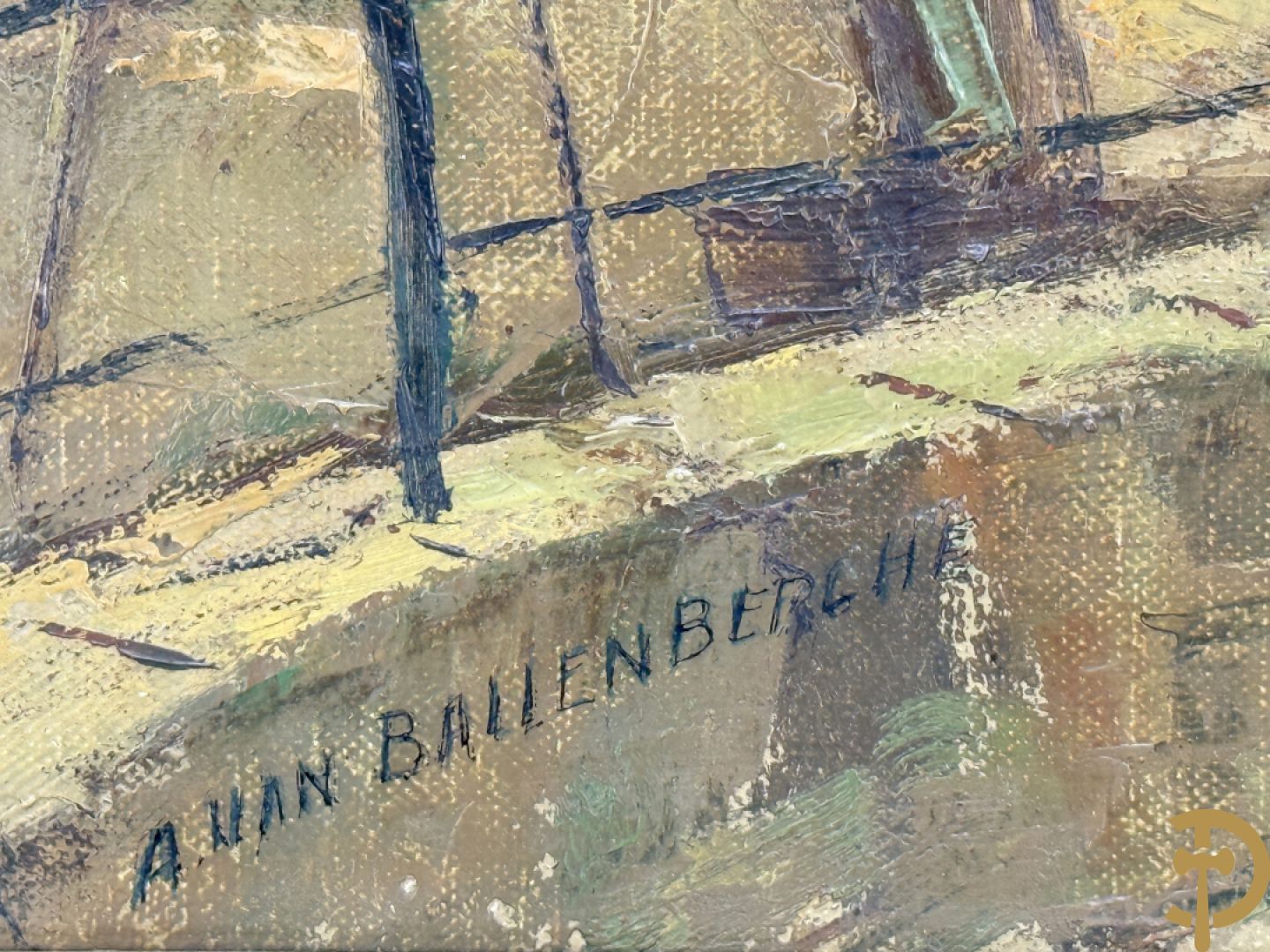 VAN BALLENBERCHE A. getekend 