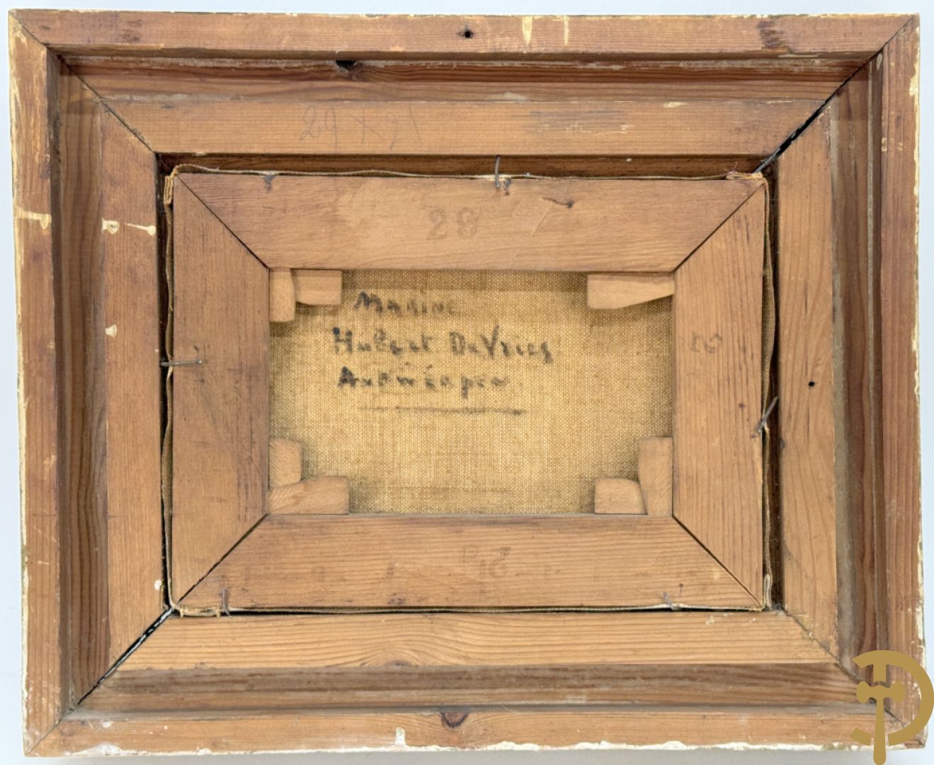 DE VRIES Hub. getekend 