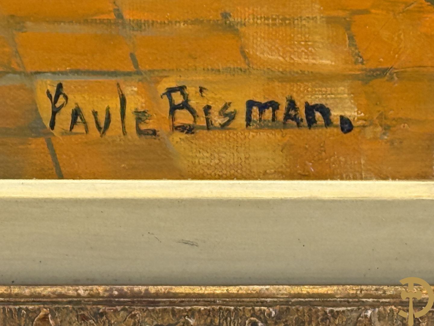 BISMAN Paule getekend 