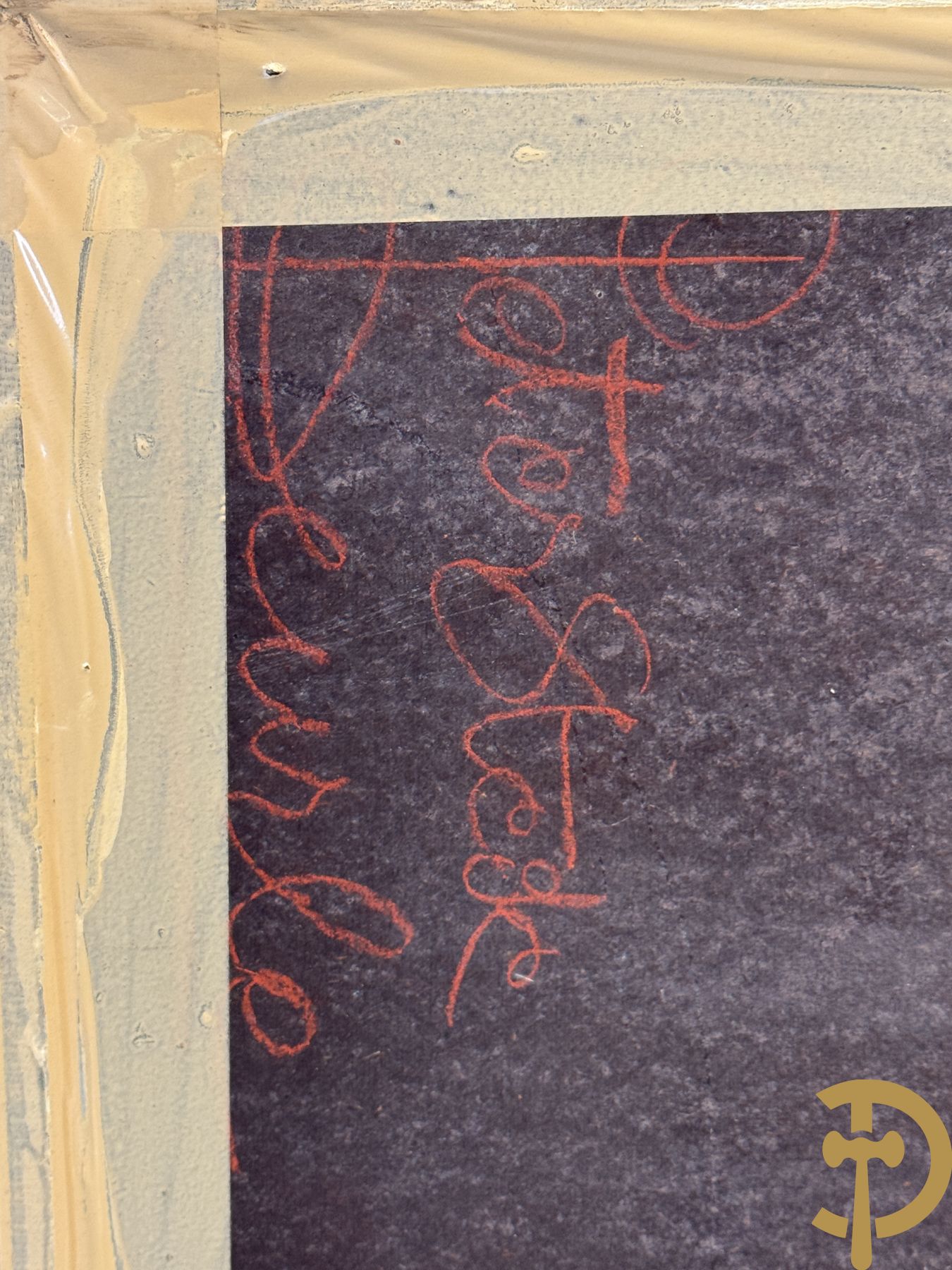 CROMBE Luc Peter verso gemerkt 