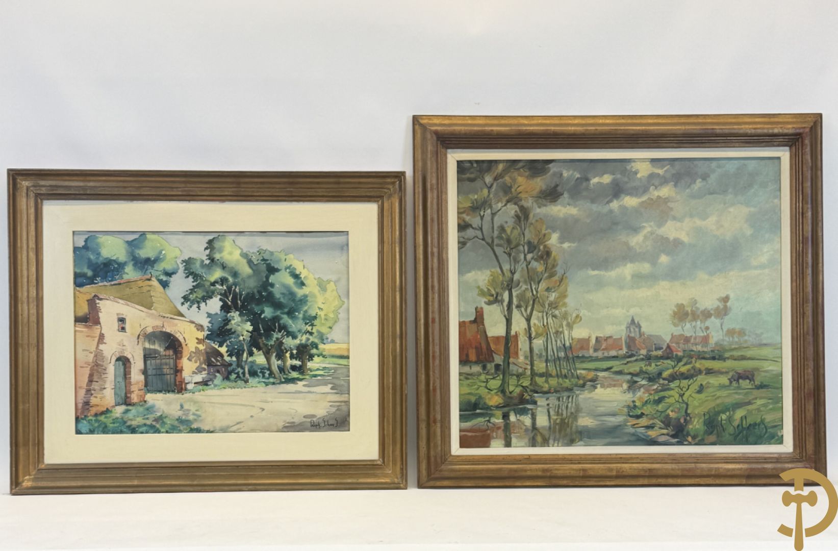 SCHEERS Raph. getekend 