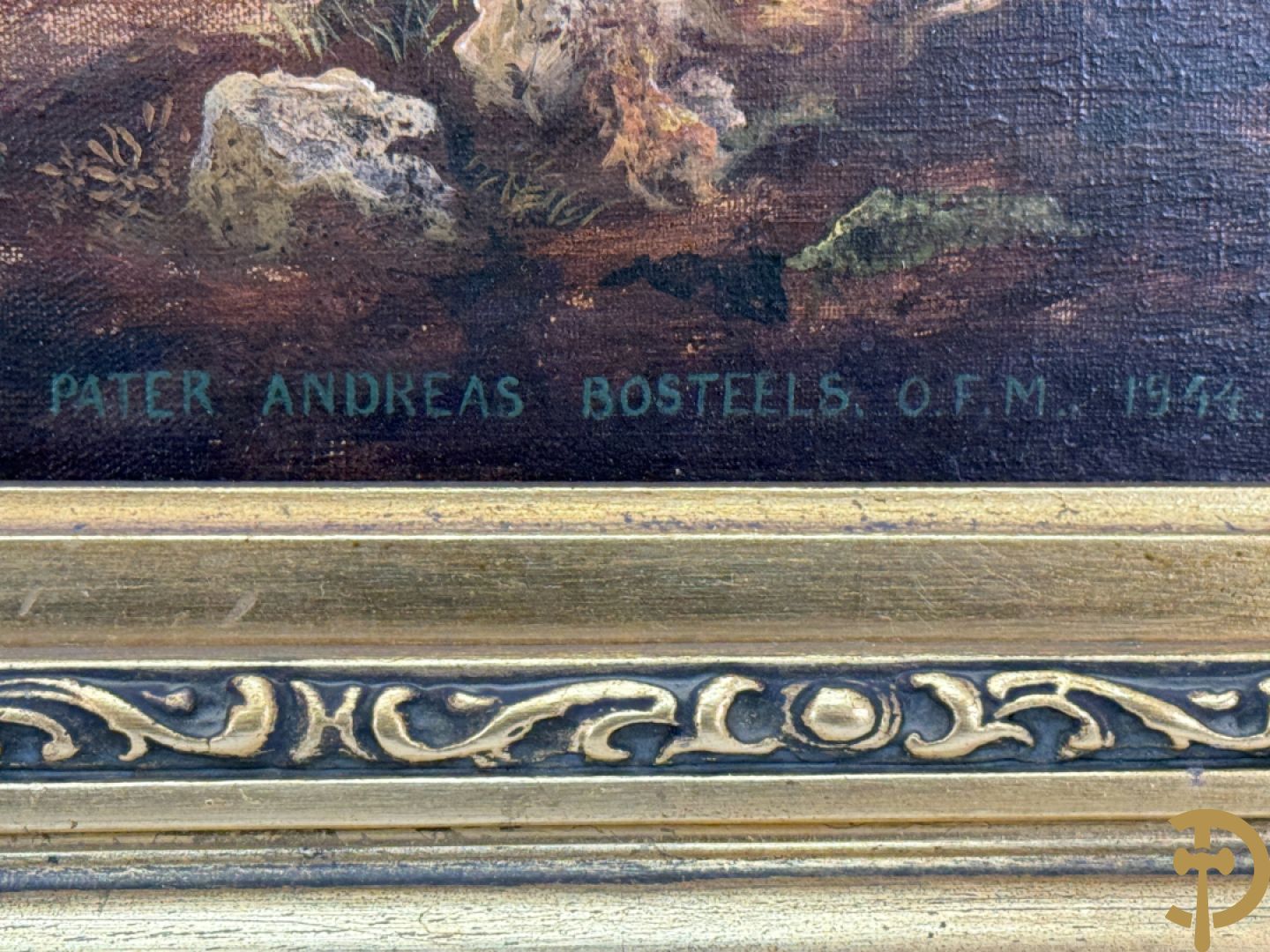 BOSTEELS Andreas Pater getekend OFM 1944 
