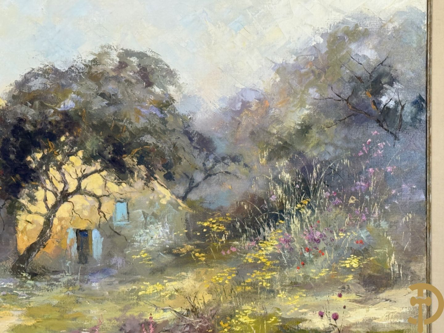 MESSELY P. getekend en verso gedateerd 