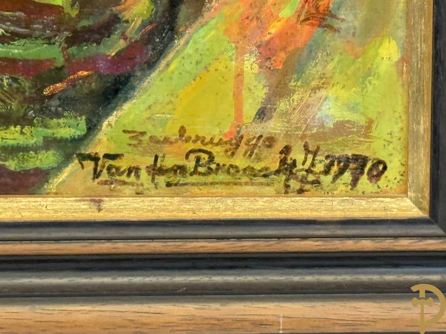 VAN DEN BROECK J. getekend 1970 