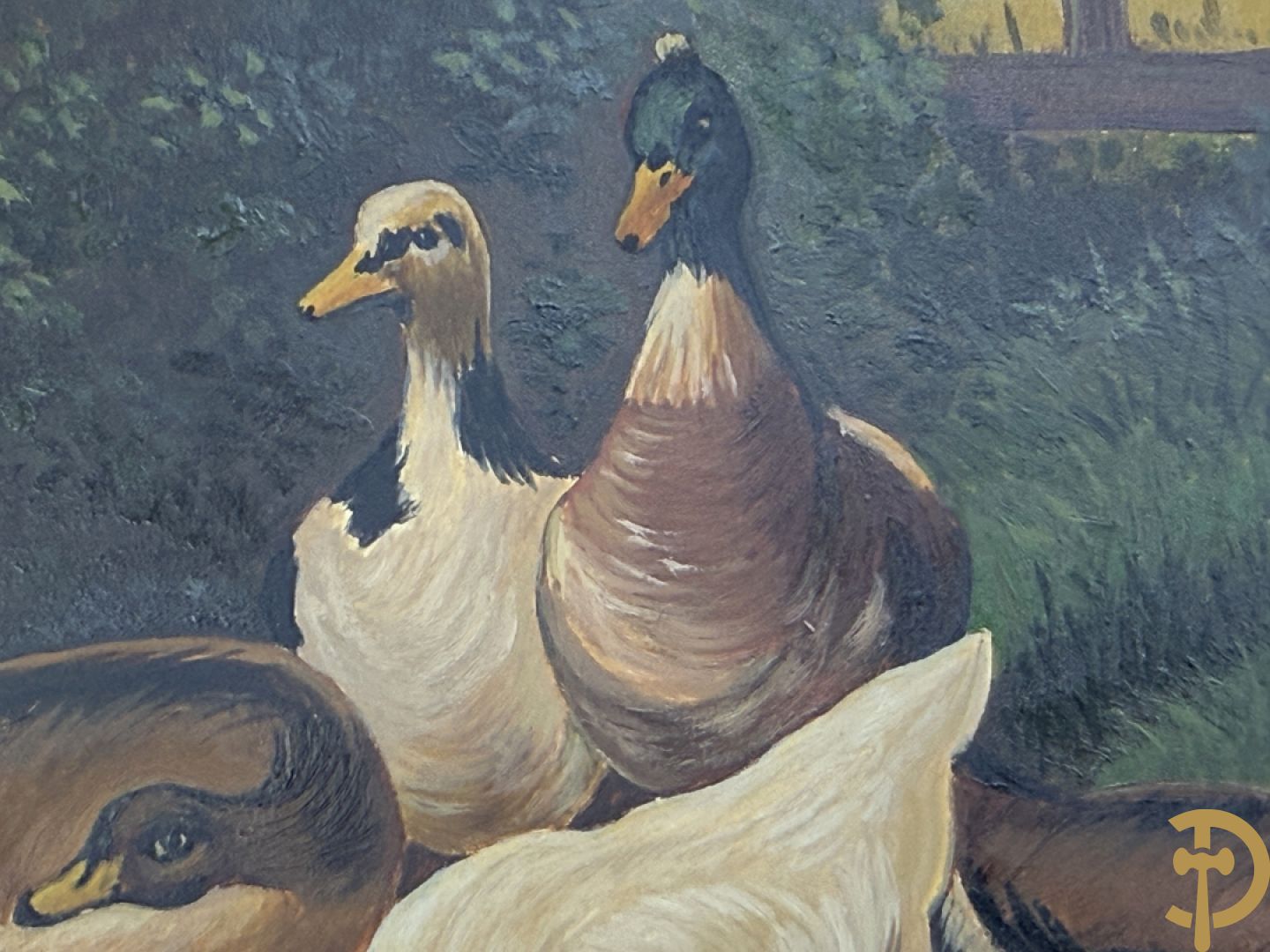 Onleesbaar getekend rechts onder 