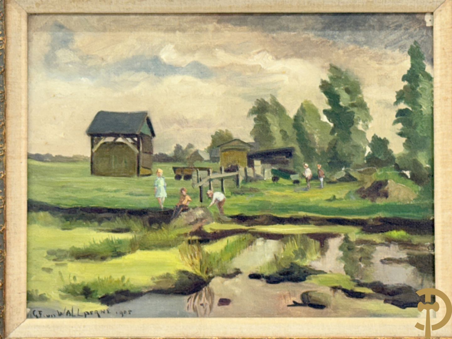 VAN DE WALL PERNE G. getekend(Gustaaf) 