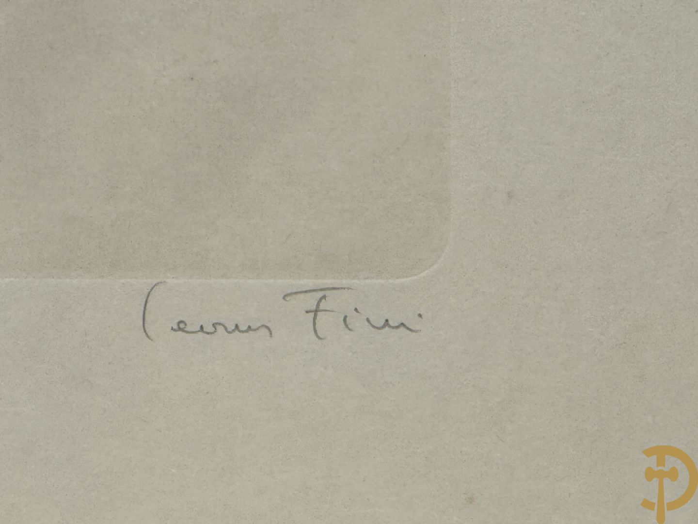 FINI Leonor getekend - Reeks van 4 gravures met meisjes - 2/75