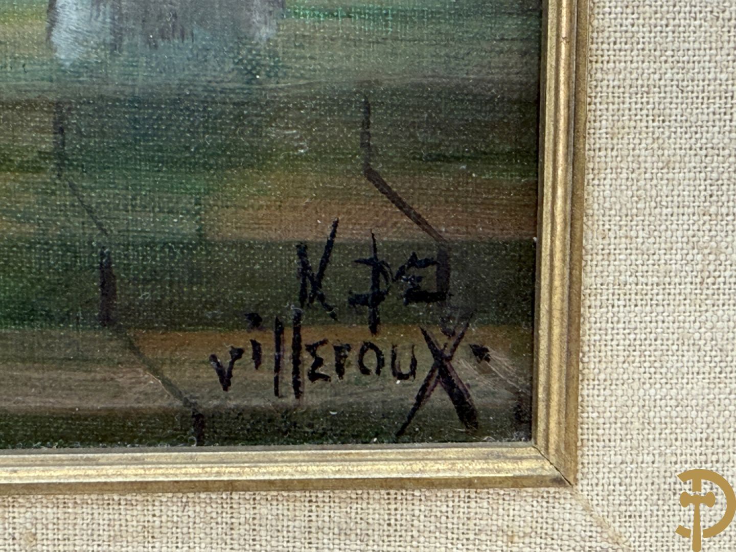 DE VILLEROUX A. getekend 